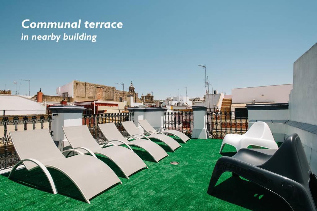 Hostly Rivero 2B Center-Fibre-Communal Terrace-Parking Optional-Cless Sevilla Kültér fotó